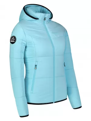 Dámská zimní bunda NORDBLANC ICEFLOES NBWJL8075 SVĚTLE MODRÁ