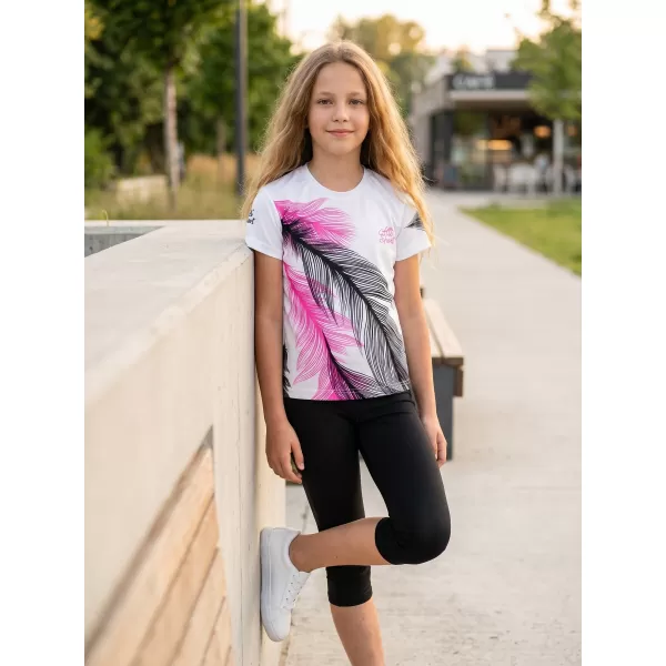 Dětské funkční triko premium ALTISPORT VOJ/ALK001TR01 BÍLÁ 