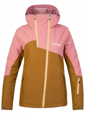 Dámská bunda HANNAH MAKY COL GOLDEN BROWN/ROSETTE