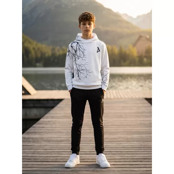  Dětská funkční mikina premium ALTISPORT VOJ/ALK004MI01 BÍLÁ 