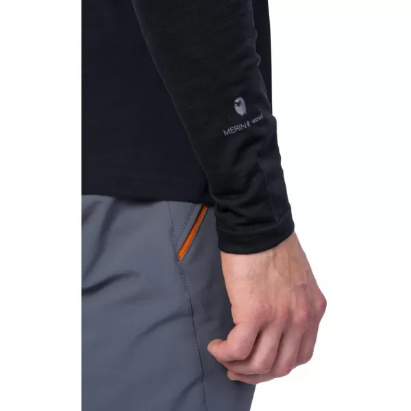  Pánské triko s dlouhým rukávem HANNAH TAREGAN L/S ANTHRACITE 