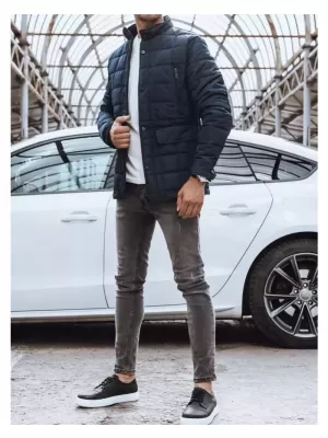 Pánská bunda DSTREET NÁMOŘNÍ MODRÁ