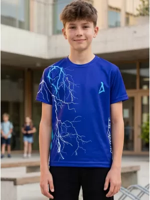 Dětské funkční triko premium ALTISPORT VOJ/ALK004TR01 KRÁLOVSKÁ MODRÁ