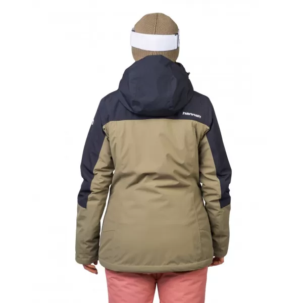  Dámská bunda HANNAH MAKY COL BURNT OLIVE/ANTHRACITE 