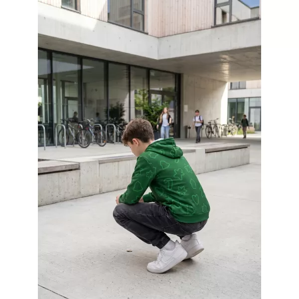  Dětská funkční mikina premium ALTISPORT VOJ/ALKVN6MI01 ZELENÁ 