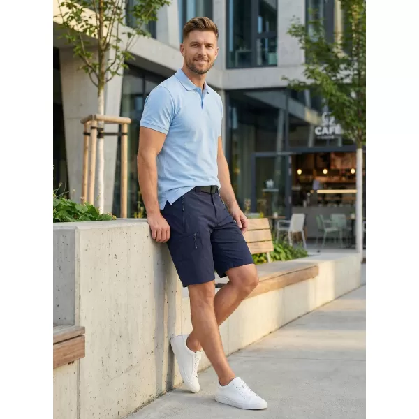  Pánské šortky ALTISPORT NoPrint NP/ALM4021NJ NAVY 