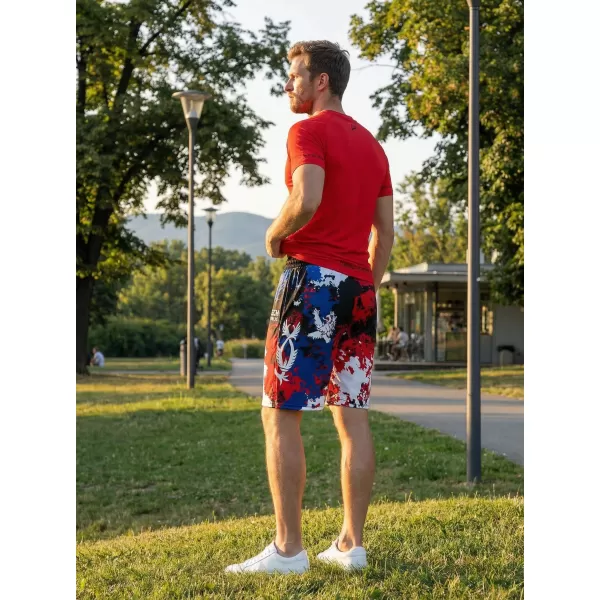  Pánské funkční kraťasy bez kapes premium ALTISPORT VOJ/ALM036KRA02 SKVRNY 