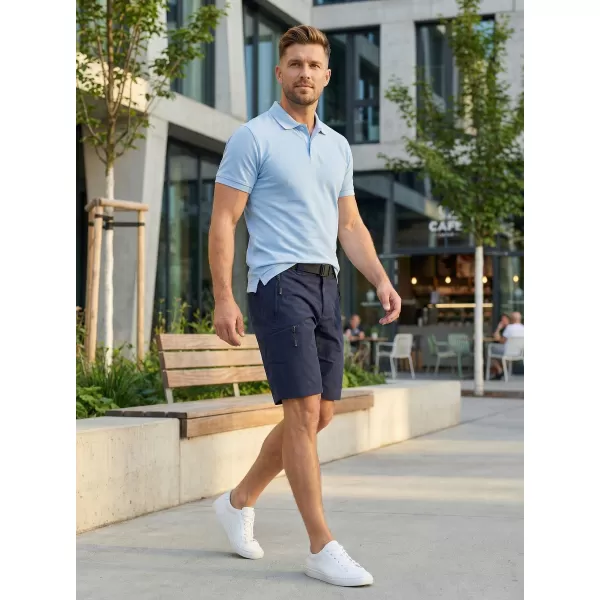  Pánské šortky ALTISPORT NoPrint NP/ALM4021NJ NAVY 