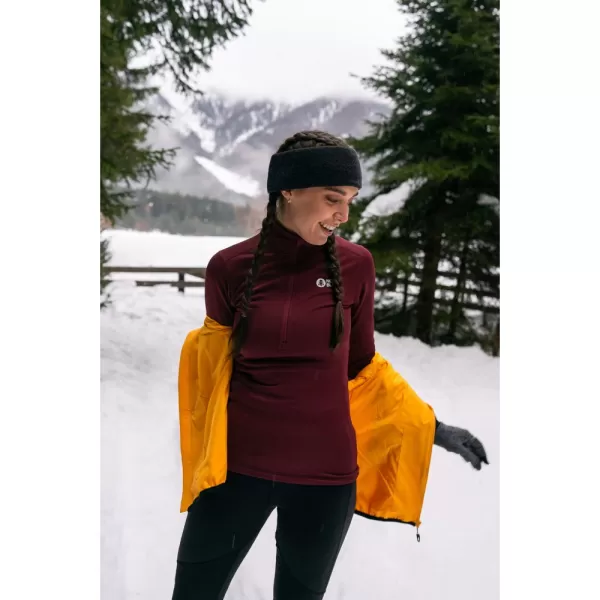  Dámské termo triko NORDBLANC FLOATY NBBLD7975 VÍNOVÁ 