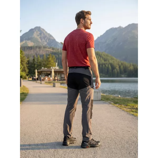  Pánské kalhoty ALTISPORT NoPrint NP/ALM6021NJ CARBON/BLACK 