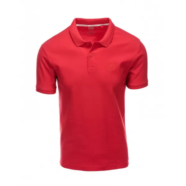  Pánské triko s límečkem OMBRE S1374 RED 