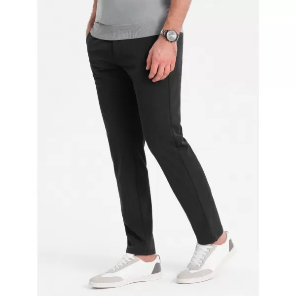  Pánské kalhoty OMBRE OM-PACP-0191 GRAPHITE 