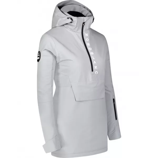  Dámský anorak NORDBLANC WINTERFUN NBWJL8130 ŠEDÁ 