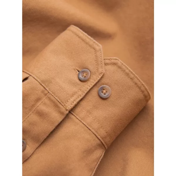  Pánská košile OMBRE OM-SHCS-0146 CAMEL 
