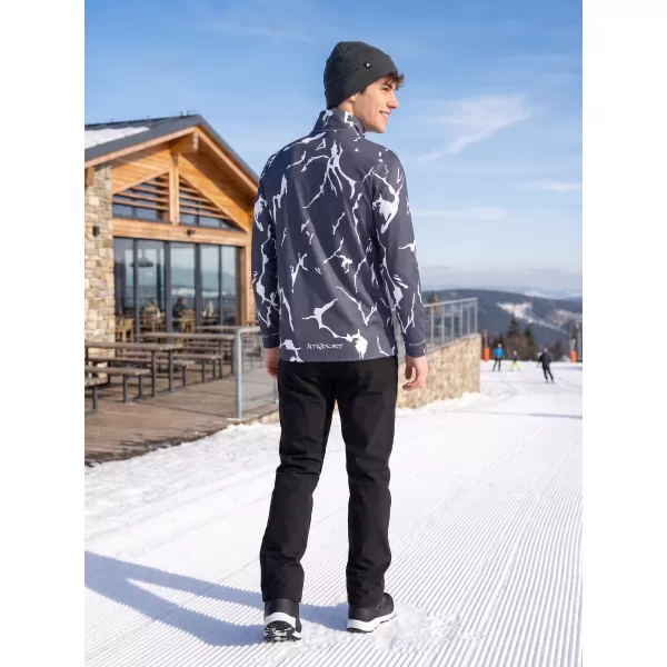  Pánská funkční termo mikina premium ALTISPORT VOJ/ALM052TER03 ŠEDÁ 