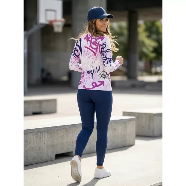  Dámská funkční termo mikina premium ALTISPORT VOJ/ALW054TER03 FIALOVÁ 