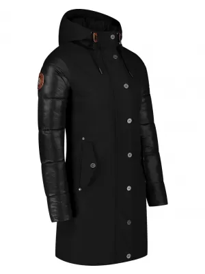 Dámský zimní kabát NORDBLANC WARMHUG NBWJL8073 ČERNÁ