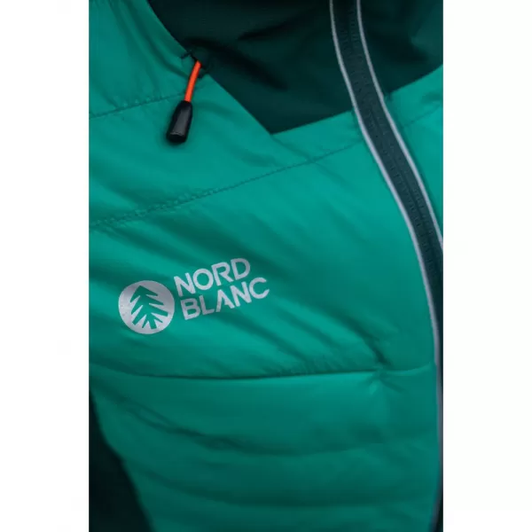  Dámská sportovní bunda NORDBLANC ICEBERGS NBWJL8112 TMAVĚ ZELENÁ 