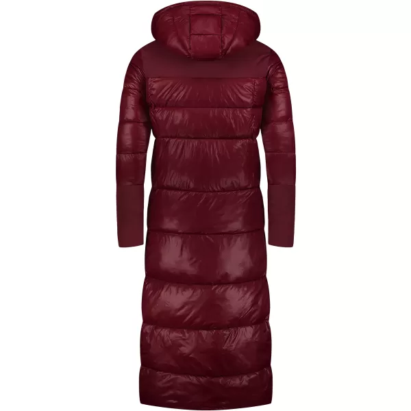  Dámský zimní kabát NORDBLANC WINTERNIGHT NBWJL8077 VÍNOVÁ 
