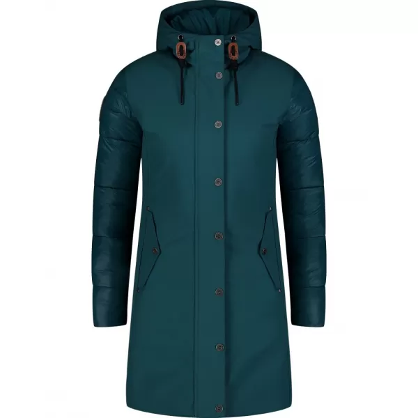  Dámský zimní kabát NORDBLANC WARMHUG NBWJL8073 ZELENÁ 