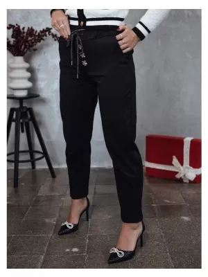 Dámské kalhoty DSTREET NADIFORMAL ČERNÁ