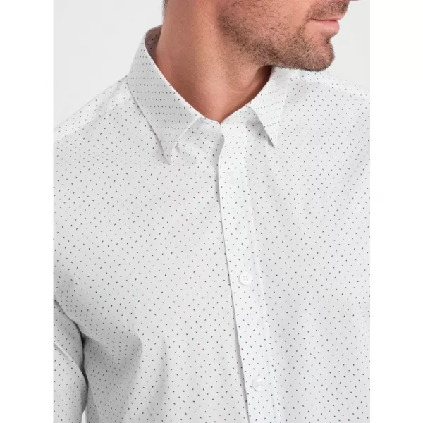  Pánská košile OMBRE OM-SHCS-0152 WHITE 
