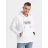 Pánská mikina OMBRE OM-SSPS-0153 WHITE