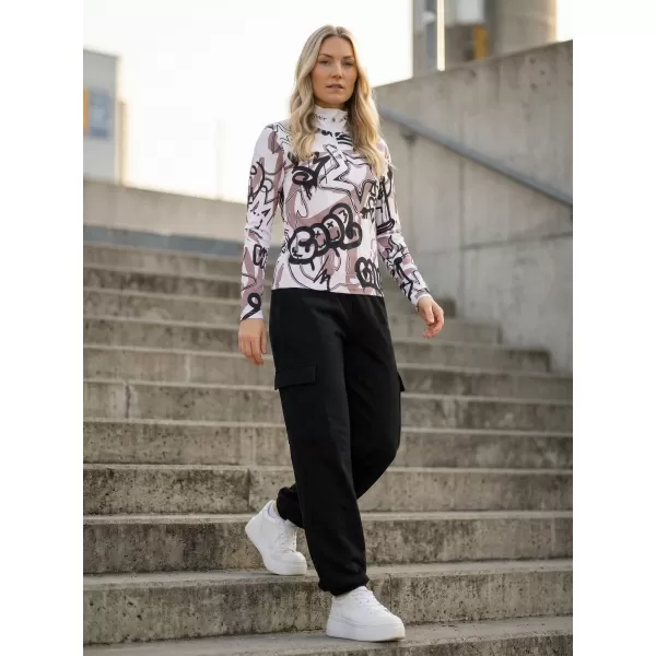  Dámská funkční termo mikina premium ALTISPORT VOJ/ALW054TER03 BÍLOŠEDÁ 
