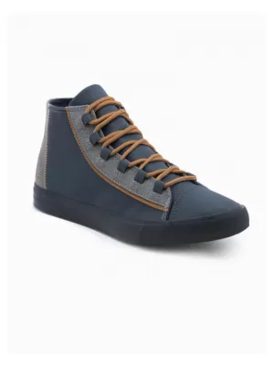 Pánské boty OMBRE OM-FOTH-0140 NAVY BLUE