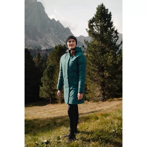  Dámský zimní kabát NORDBLANC WARMHUG NBWJL8073 ZELENÁ 