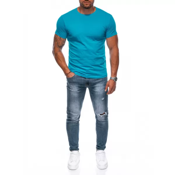  Pánské triko EDOTI EM-TSBS-0100 TURQUOISE 