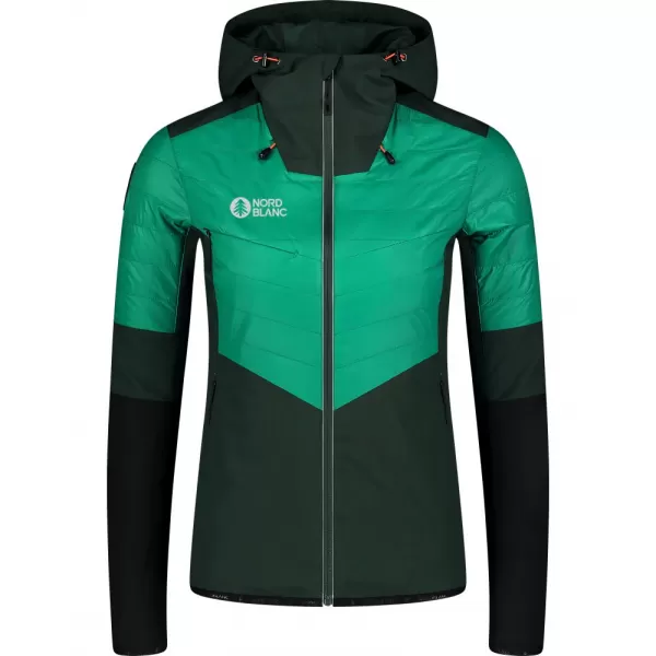  Dámská sportovní bunda NORDBLANC ICEBERGS NBWJL8112 TMAVĚ ZELENÁ 