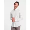 Pánská košile OMBRE OM-SHCS-0152 WHITE