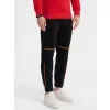 Pánské tepláky OMBRE OM-PASK-0145 BLACK
