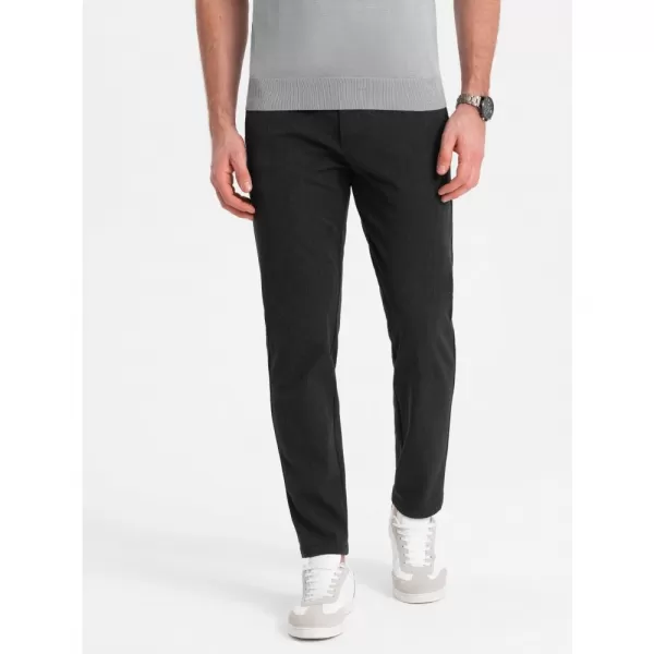  Pánské kalhoty OMBRE OM-PACP-0191 GRAPHITE 