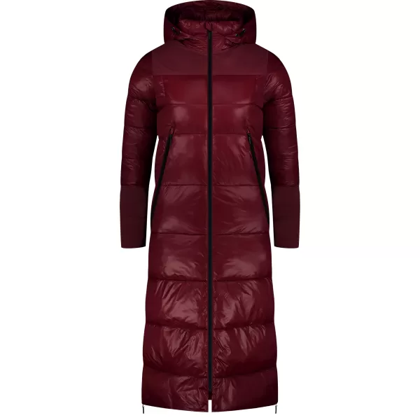  Dámský zimní kabát NORDBLANC WINTERNIGHT NBWJL8077 VÍNOVÁ 