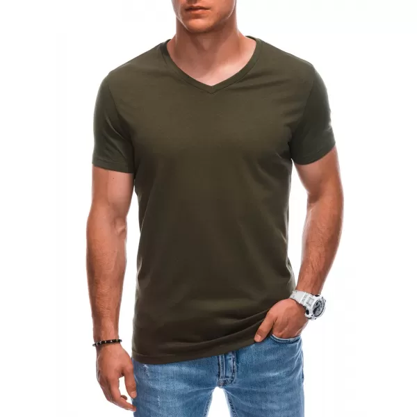  Pánské triko EDOTI EM-TSBS-0101 OLIVE 