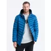 Pánská bunda OMBRE OM-JALP-0121 INTENSE BLUE