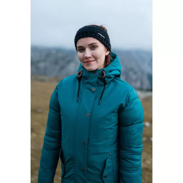  Dámský zimní kabát NORDBLANC WARMHUG NBWJL8073 ZELENÁ 