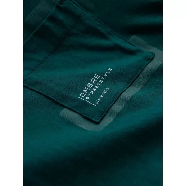  Pánské triko OMBRE OM-TSPT-0154 MARINE 