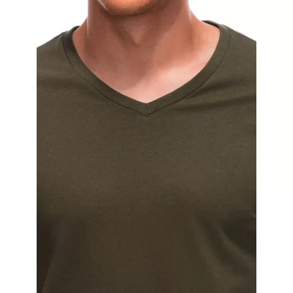  Pánské triko EDOTI EM-TSBS-0101 OLIVE 