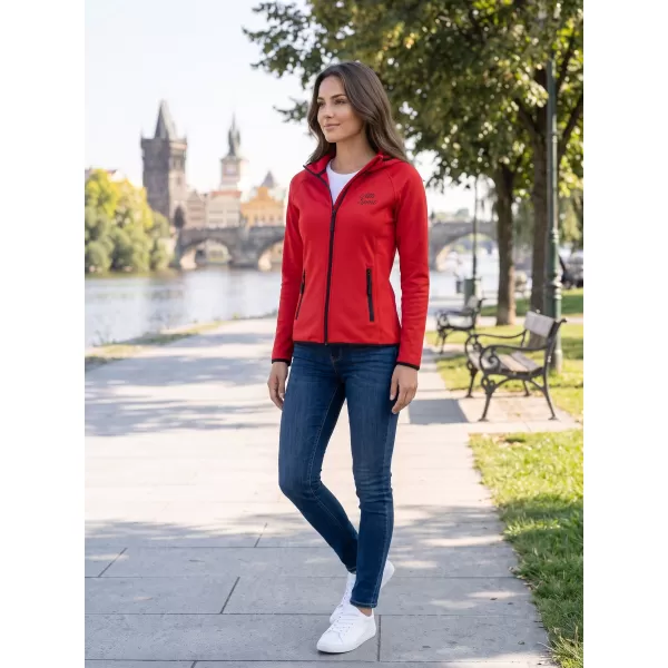  Dámská premium mikina ALTISPORT ALW056418 ČERVENÁ 