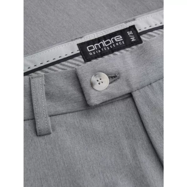  Pánské kalhoty OMBRE OM-PACP-0191 LIGHT GREY 