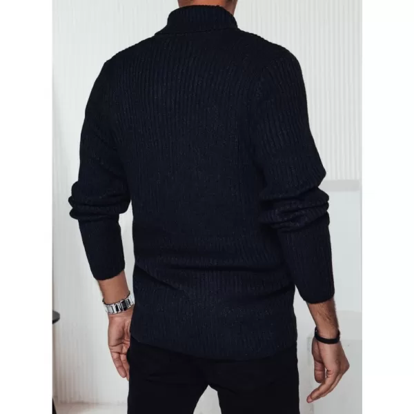  Pánský svetr DSTREET wx2258 TMAVĚ MODRÁ 