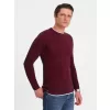 Pánský svetr OMBRE OM-SWSW-0103 MAROON