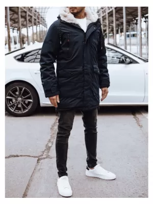 Pánská bunda DSTREET TMAVĚ MODRÁ