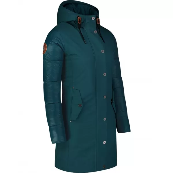  Dámský zimní kabát NORDBLANC WARMHUG NBWJL8073 ZELENÁ 