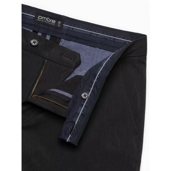 Pánské kalhoty OMBRE OM-PACP-0191 GRAPHITE 