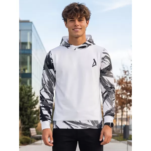  Pánská funkční mikina premium ALTISPORT VOJ/ALM039MI01 BÍLÁ 