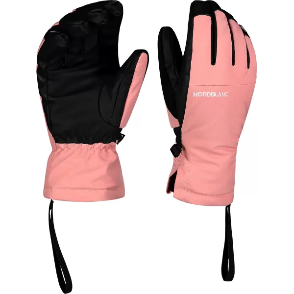  Lyžařské rukavice NORDBLANC ALPINE NBWG7862 RŮŽOVÁ 